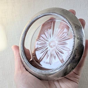 Frank Whiting Sterling Silver Coaster - Etsy