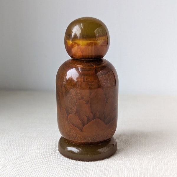 Vintage Bakelite Miahati Soul Of Flowers Perfume Bottle from 1939, Rare Perfume Bottle, Collectible Perfume Bottle, 30s Perfume Bottle