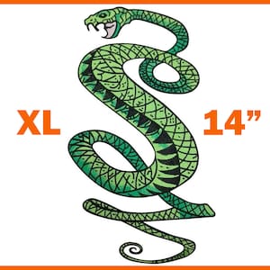 Tunnel Snakes Patch Large Embroidered Fallout