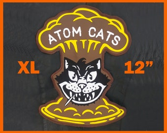 Atom Cats Patch Large Embroidered Fallout