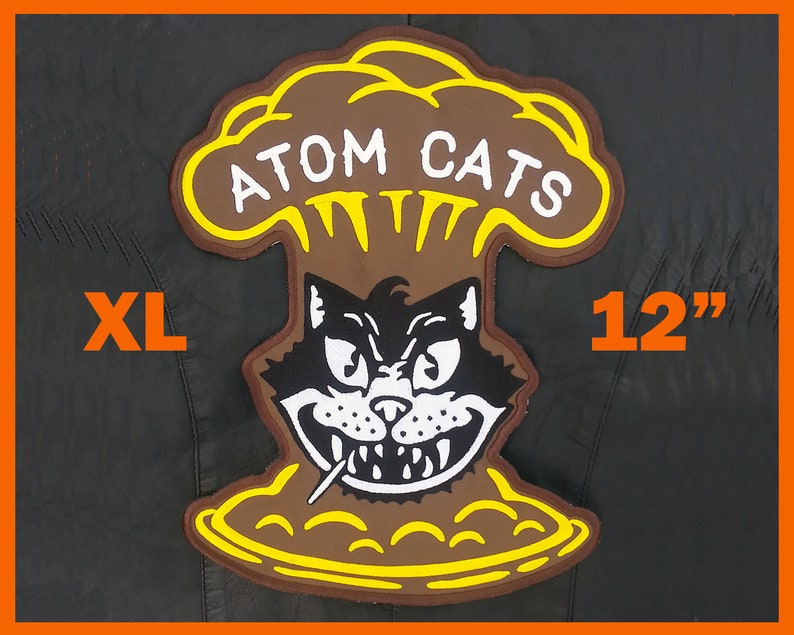 Atom Cats Patch Large Embroidered Fallout image 1