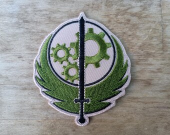 BOS subdued camo green patch