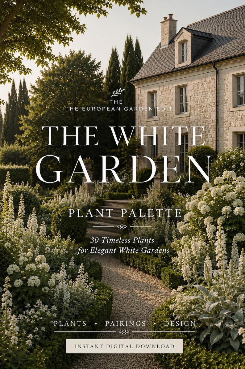 Cover of The White Garden Plant Palette by The European Garden Edit