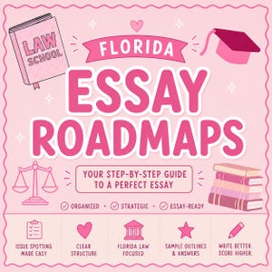 Florida Bar Exam Essay Attack Roadmaps – Study Guide for Success