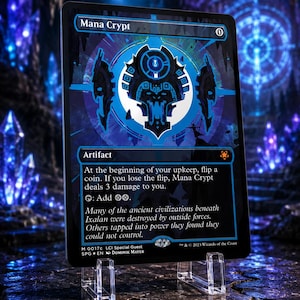 Mana Crypt (0017c) (Borderless) - Special Guests (SPG) - ***Proxy***