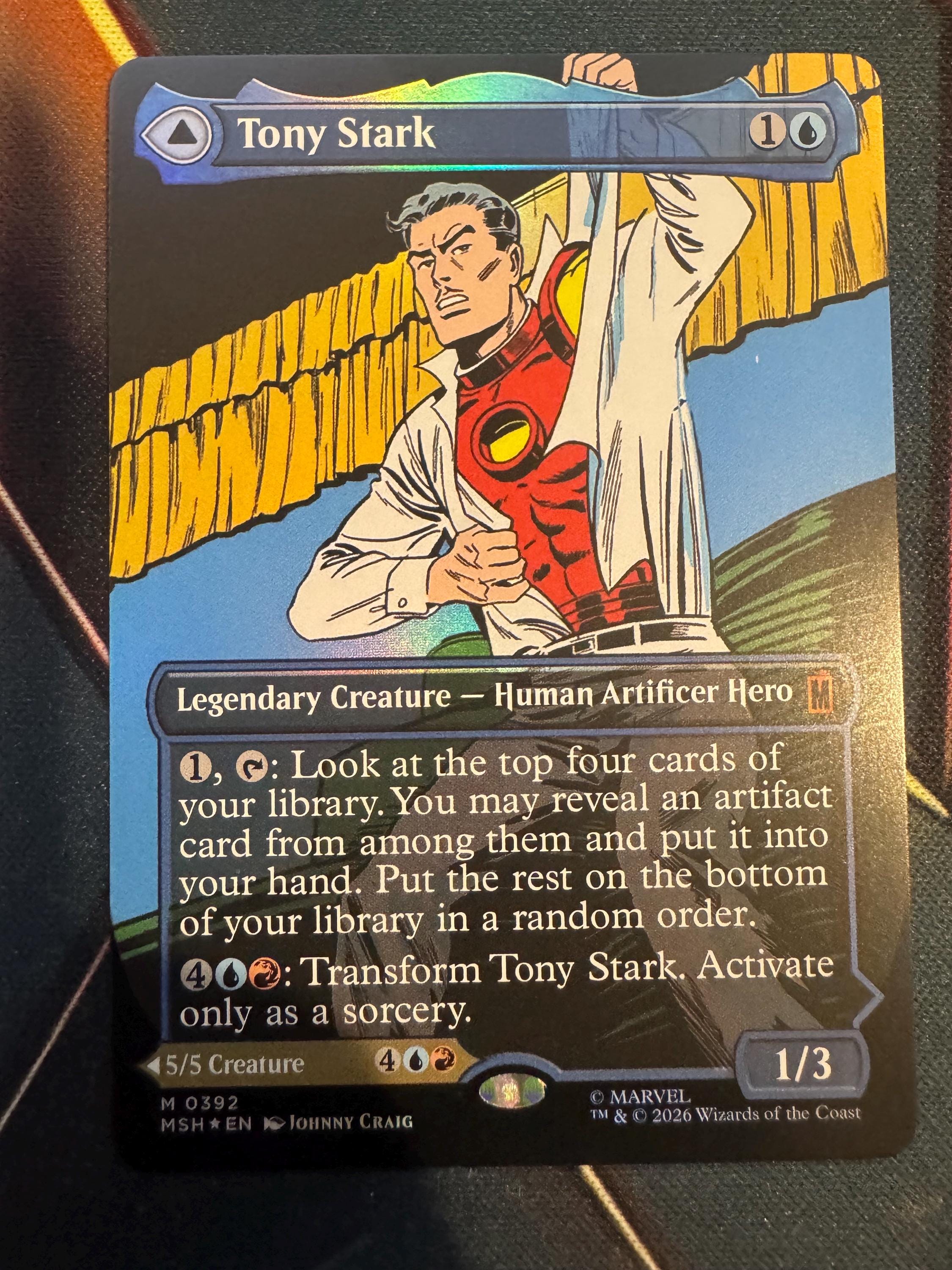 Iron Man Mtg Sleeves - Etsy