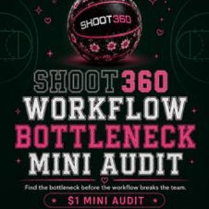 Workflow Bottleneck Mini Audit | Productivity Checklist (Fillable PDF)