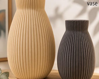 Jarrón Obscura / Diseño moderno / Decoración minimalista / Jarrón bohemio / Escandinavo