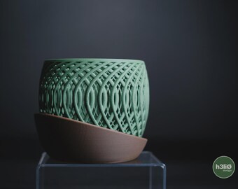 Jarrón Quasar / Diseño moderno / Decoración minimalista / Jarrón geométrico / Escandinavo / Maceta para orquídeas /