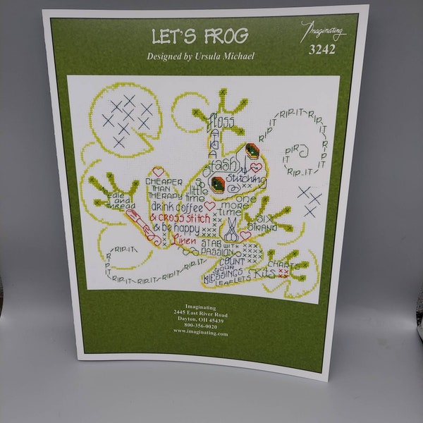 Let's Hug A Nurse Cross Stitch Kit - Complete Counting Cross Stitch Set