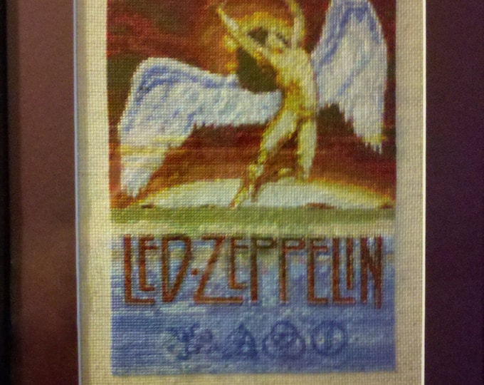 Led Zeppelin Cross Stitch Pattern Downloadable Files - Etsy