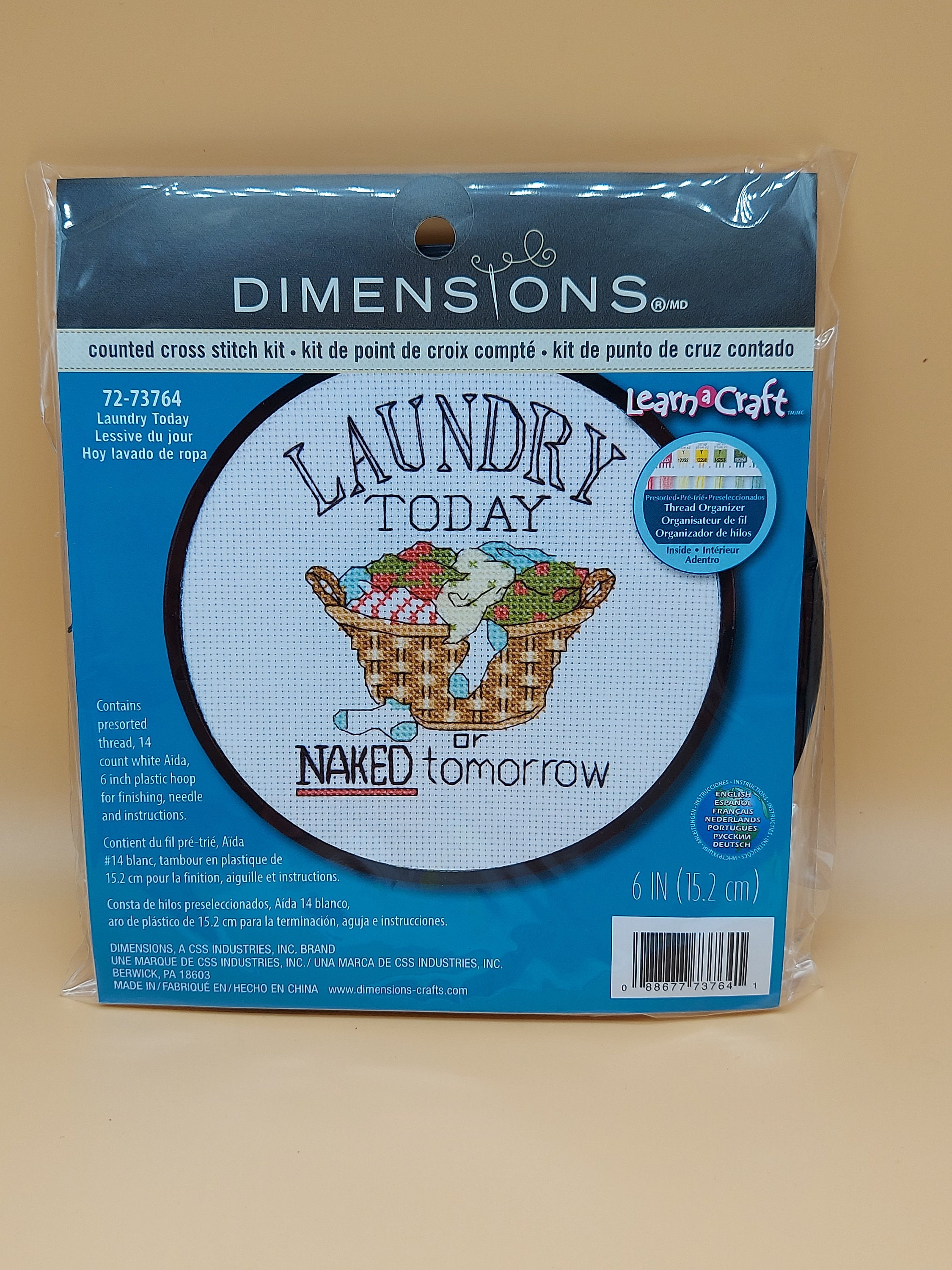 Dimensions Learn A Craft Counted Cross Stitch Kit 72-73764 