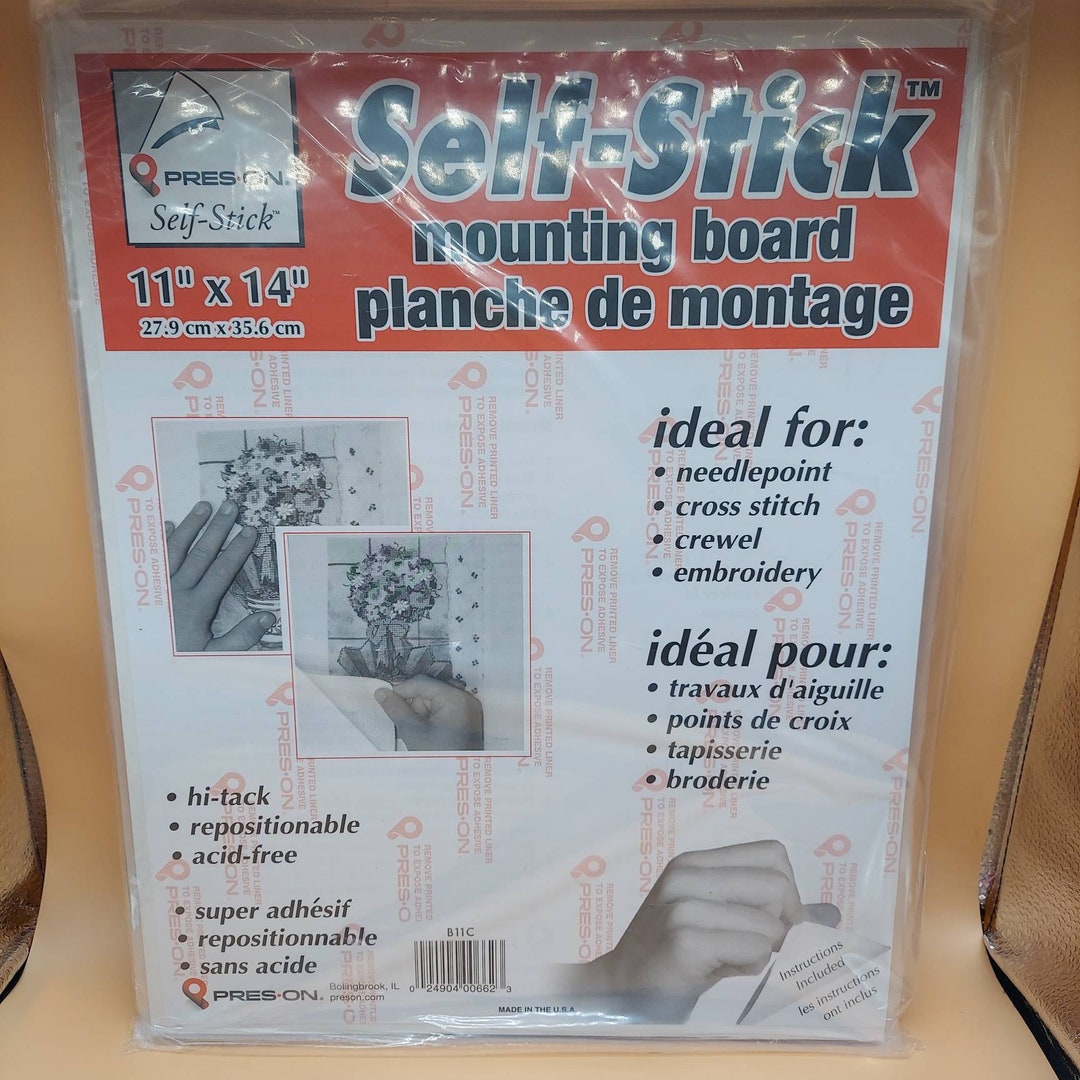 Preson Self Stick Mounting Board 11 X 14 Etsy