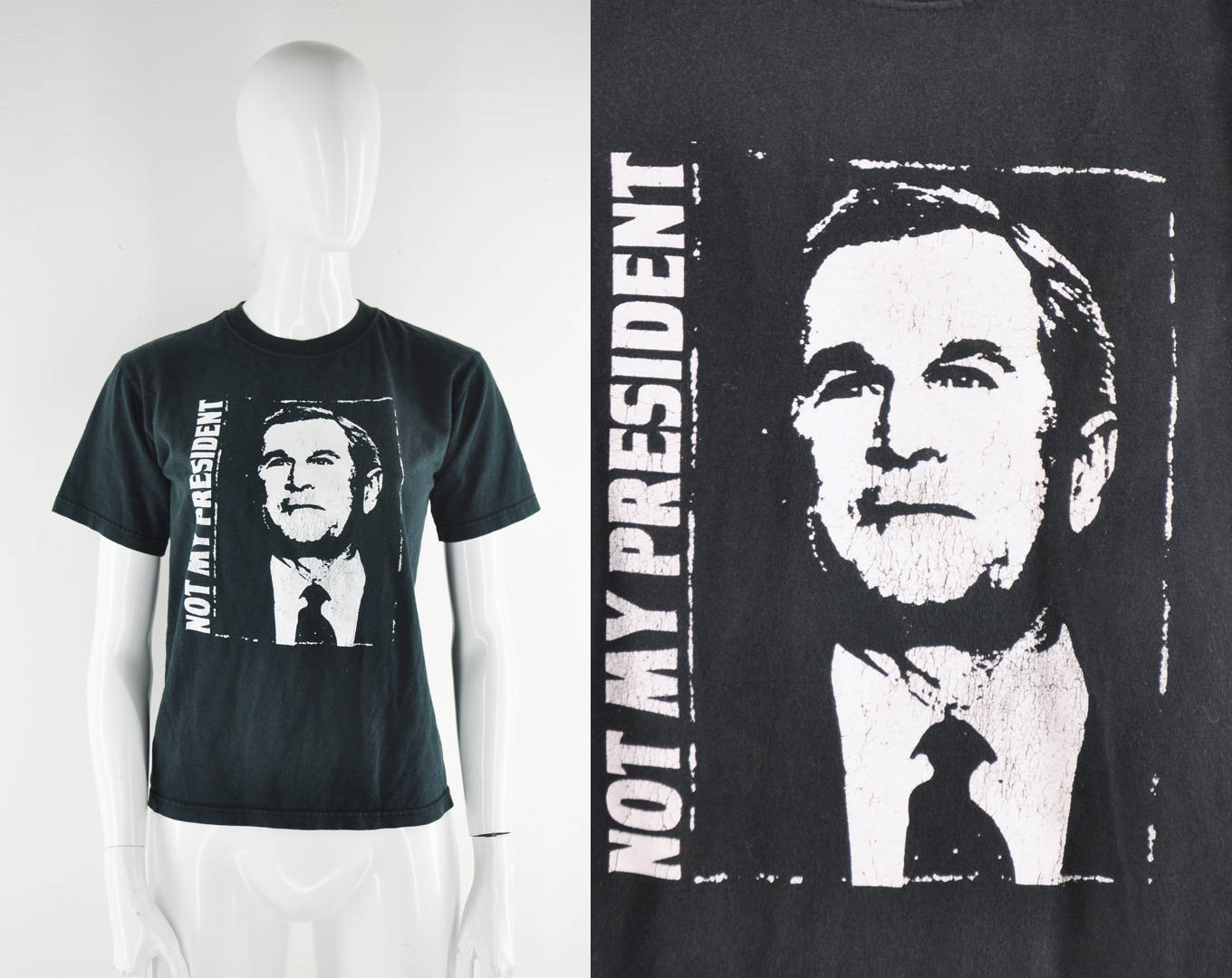george bush not my president shirt