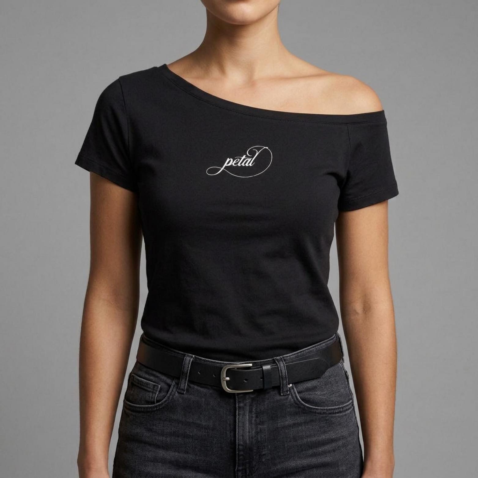 Black off the Shoulders Tops - Etsy