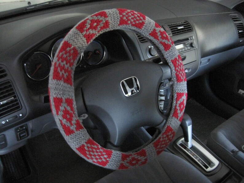 Knit Steering Wheel Covers Steering Wheel Covers Boho Style Etsy