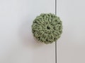 Crochet Closet/Cabinet Door Knob Covers (Fits 1.5"-1.75" Knobs), Acrylic Yarn Home Decor, Wall Protector - 16 colors - CCKC1A-1P