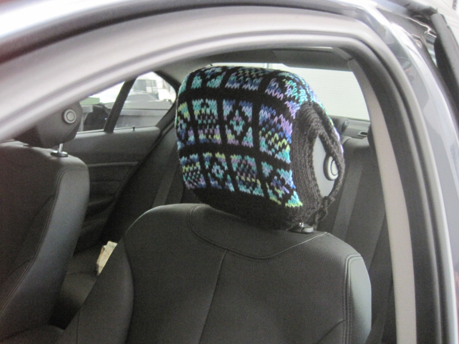 Auto headrest covers deals