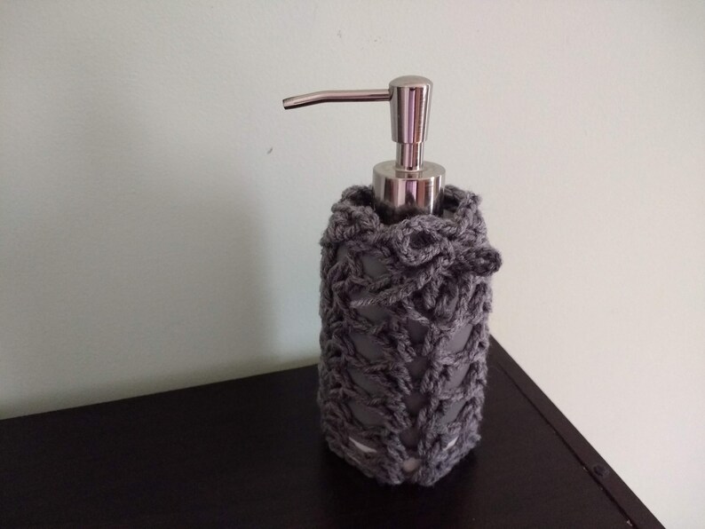 Crochet Hand Soap Dispenser Cover Soap Dispenser Cover Home Etsy