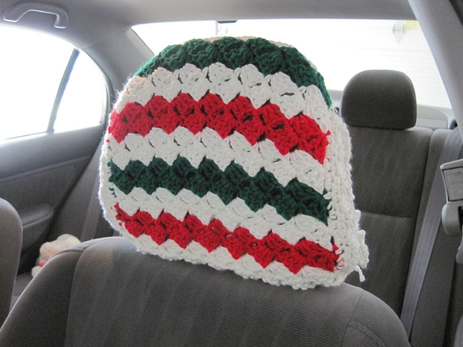 Car Front Seat Headrest Covers Headrest Cozy crochet or knit Etsy