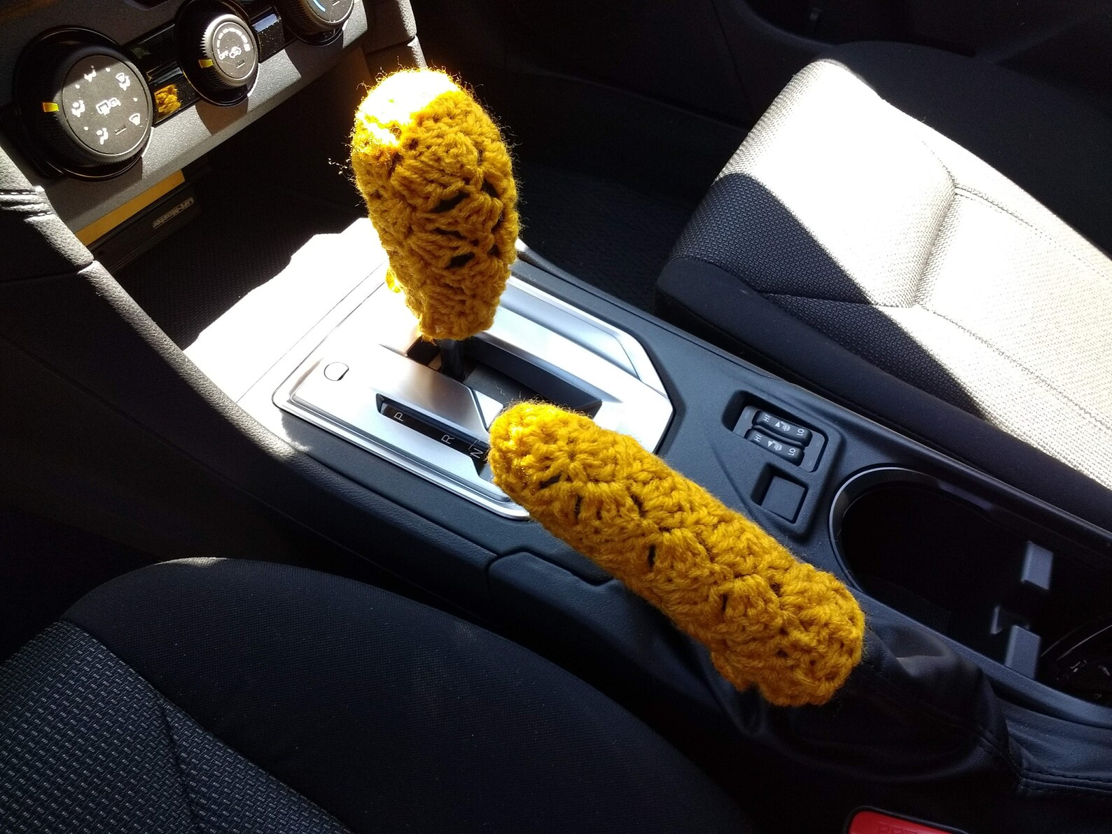 Gear shift cover handbrake cover Crochet Set of Gear Shift Etsy