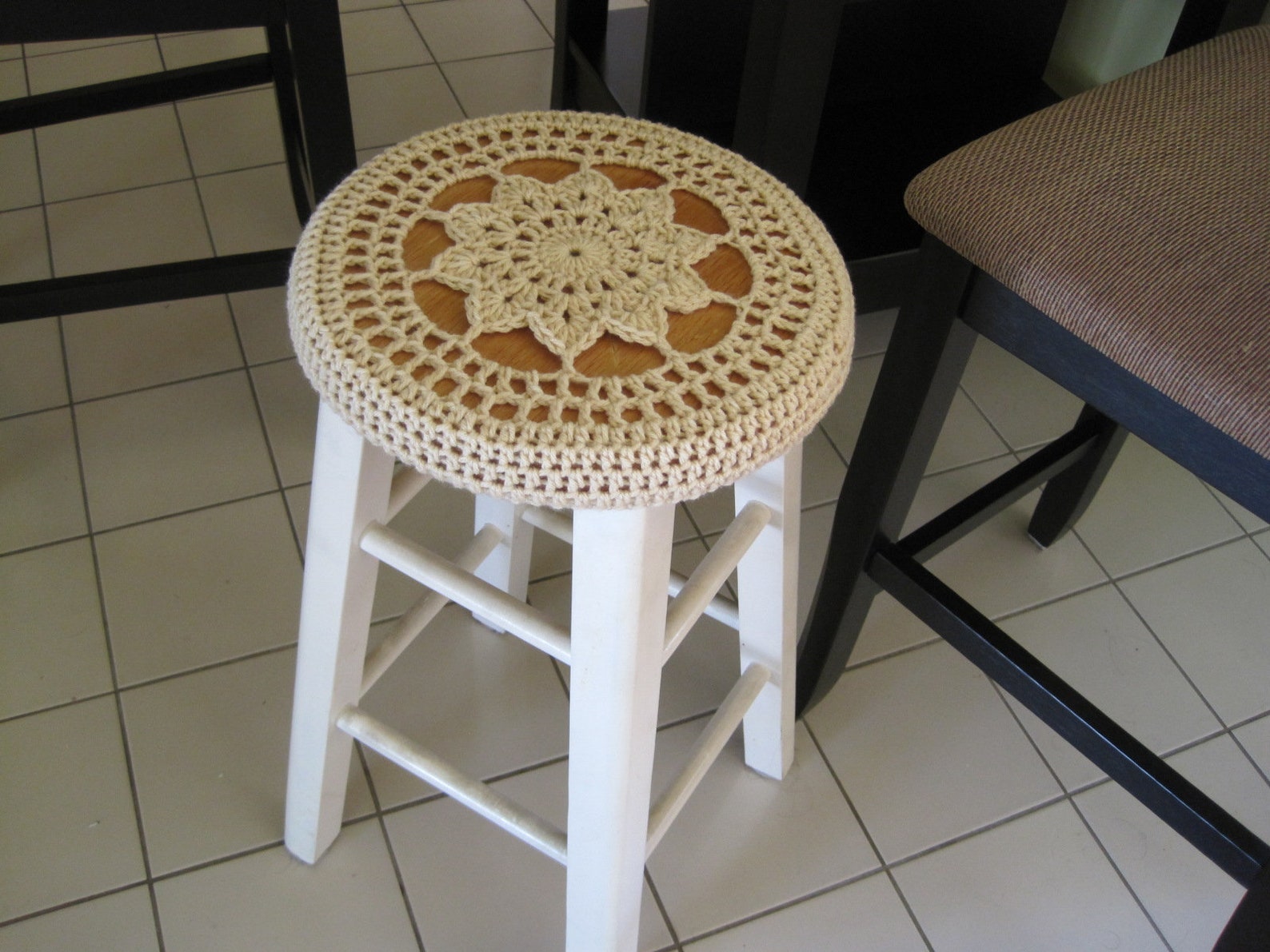 Bar Stool Covers Crochet Bar Stool Covers Stool Covers Etsy