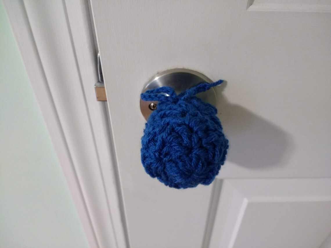 Set of Child Safe Door Knob Cover Door Knob Cover Crochet Etsy