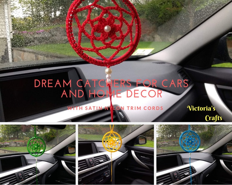 Dream Catcher for Car Charm for Car Dreamcatcher Dream Etsy