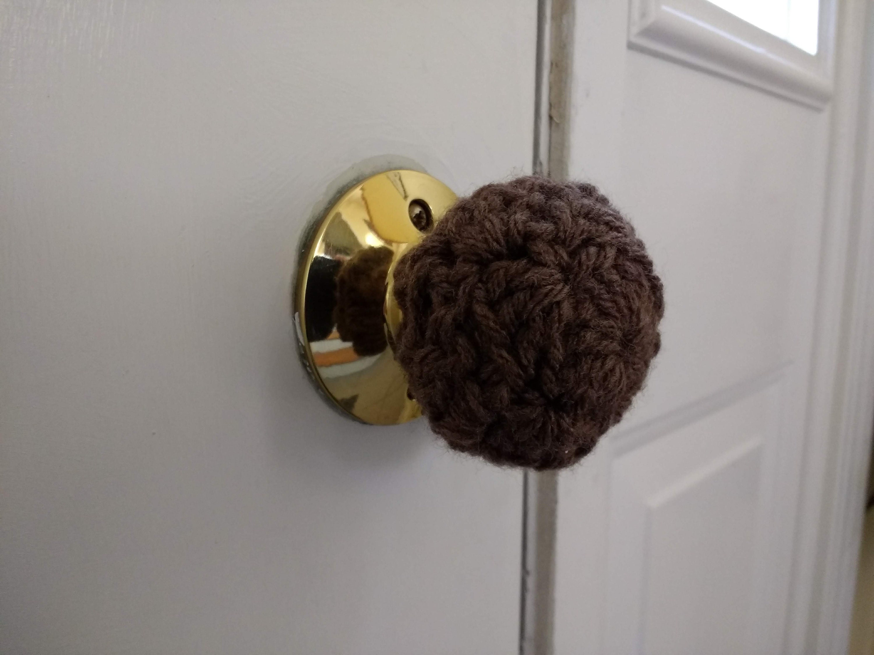 Set of Child Safe Door Knob Cover Door Knob Cover Crochet Etsy
