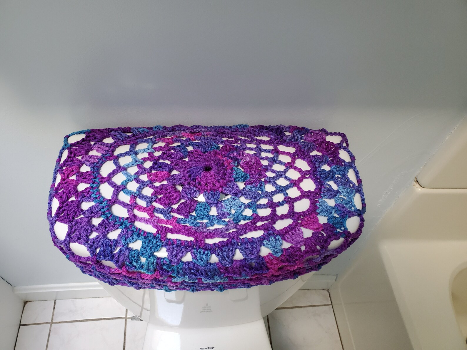 Crochet Toilet Seat Cover or Crochet Toilet Tank Lid Cover Etsy