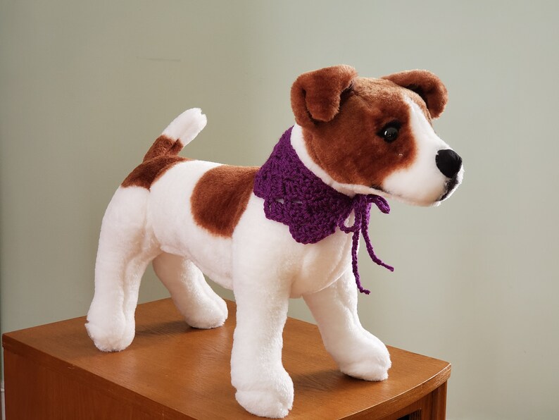 Dog Neck Warmer Puppy Scarf Pet Collar Crochet Dog Scarf Etsy