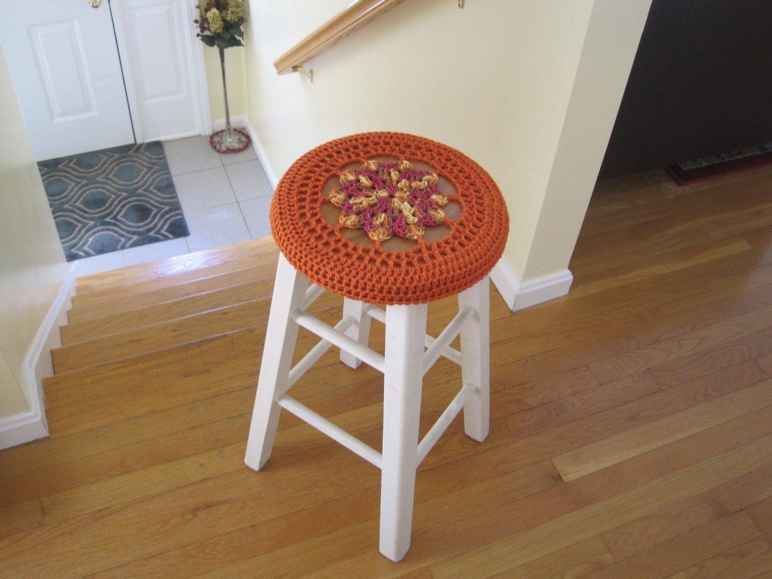 Bar Stool Covers Crochet Bar Stool Covers Stool Cushions Etsy