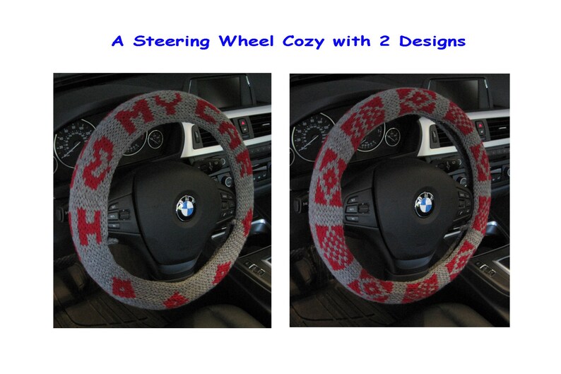 Knit Steering Wheel Covers Steering Wheel Covers Boho Style Etsy