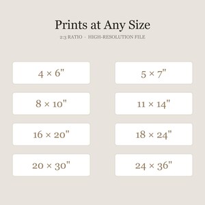 Give Thanks Print, Modern Fall Decor, Minimalist Wall Art, Gratitude Printable Thanksgiving Decor Digital Download image 2