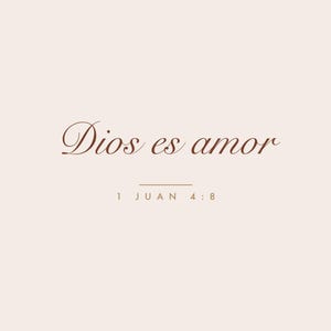 Dios es amor Cuadro Imprimible, Spanish Bible Verse Wall Art, Arte Para Pared, Instant Digital Download