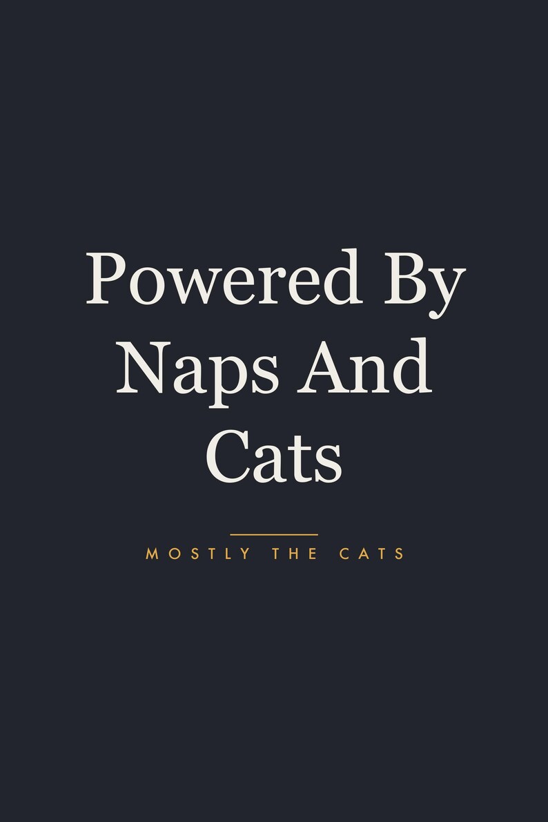 Funny Cat Lover Wall Art Set, Humorous Quote Prints Bundle (Digital Download) image 4