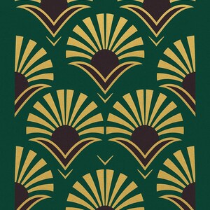 Neo-Deco Set, Neo Deco Art Deco Wall Art, Printable Gallery Wall Set of 3, Instant Digital Download image 4