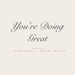 Funny Bathroom Wall Art Set of 3, Funny Bathroom Humor Prints Bundle, Printable Gallery Set, Instant Download image 5