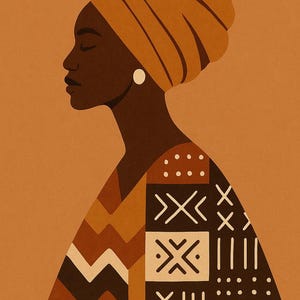 Afrobohemian Set, Afrobohemian Wall Art, Printable Gallery Wall Set of 3, Instant Digital Download image 4