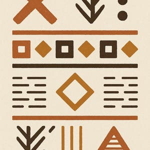 Afrobohemian Set, Afrobohemian Wall Art, Printable Gallery Wall Set of 3, Instant Digital Download image 5