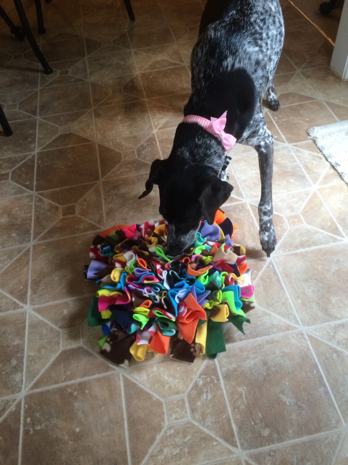 Dog Snuffle Mat Treat Puzzle Large Etsy