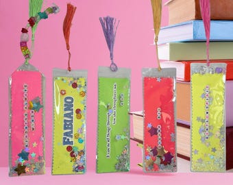 Shaker Bookmarks - Heart to Hearts Station - Handmade with Love for a Cause