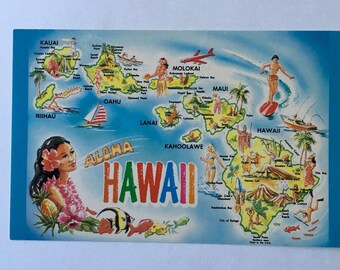 Hawaii postcard | Etsy