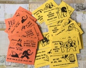 MONOPOLY Cards 32 Vintage Community Chest Chance Monopoly Cards BRAND NEW Condition