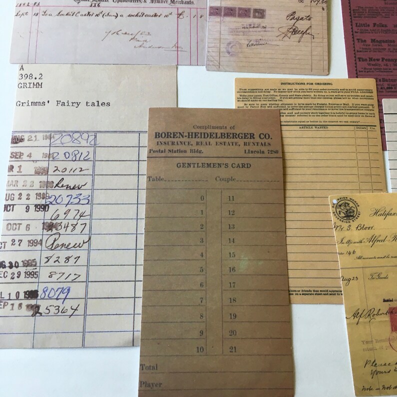 receipt stickers 28 receipts reproduced ephemera etsy
