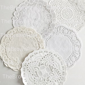 Printable Doilies / *INSTANT DOWNLOAD* Printable Ephemera Paper Doilies ...