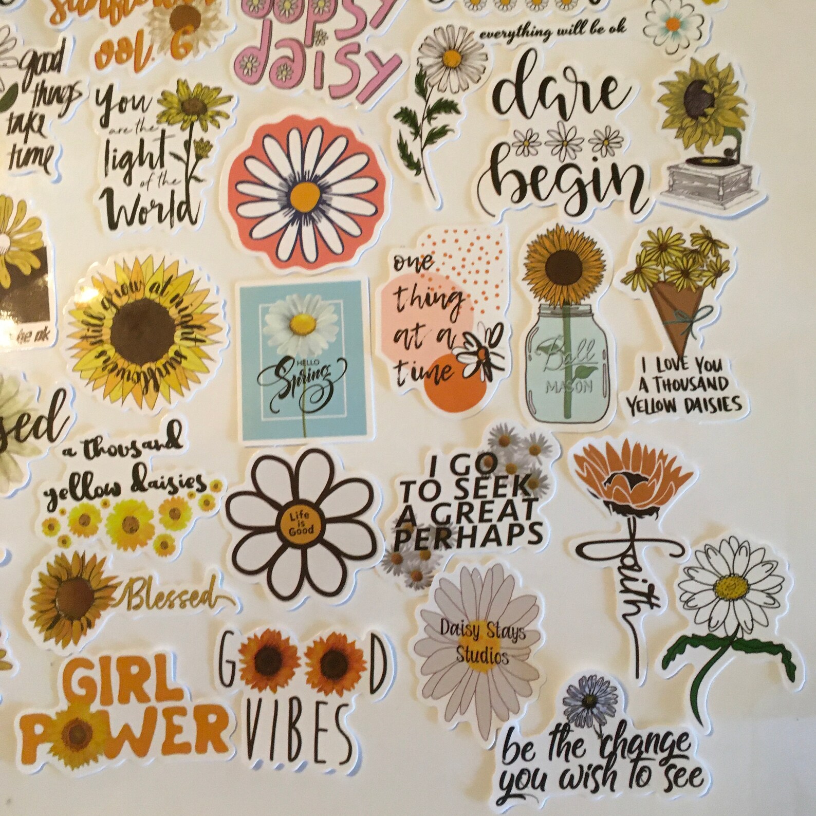 STICKERS / 50 Hydro Flask Stickers VSCO Girl for Laptop | Etsy
