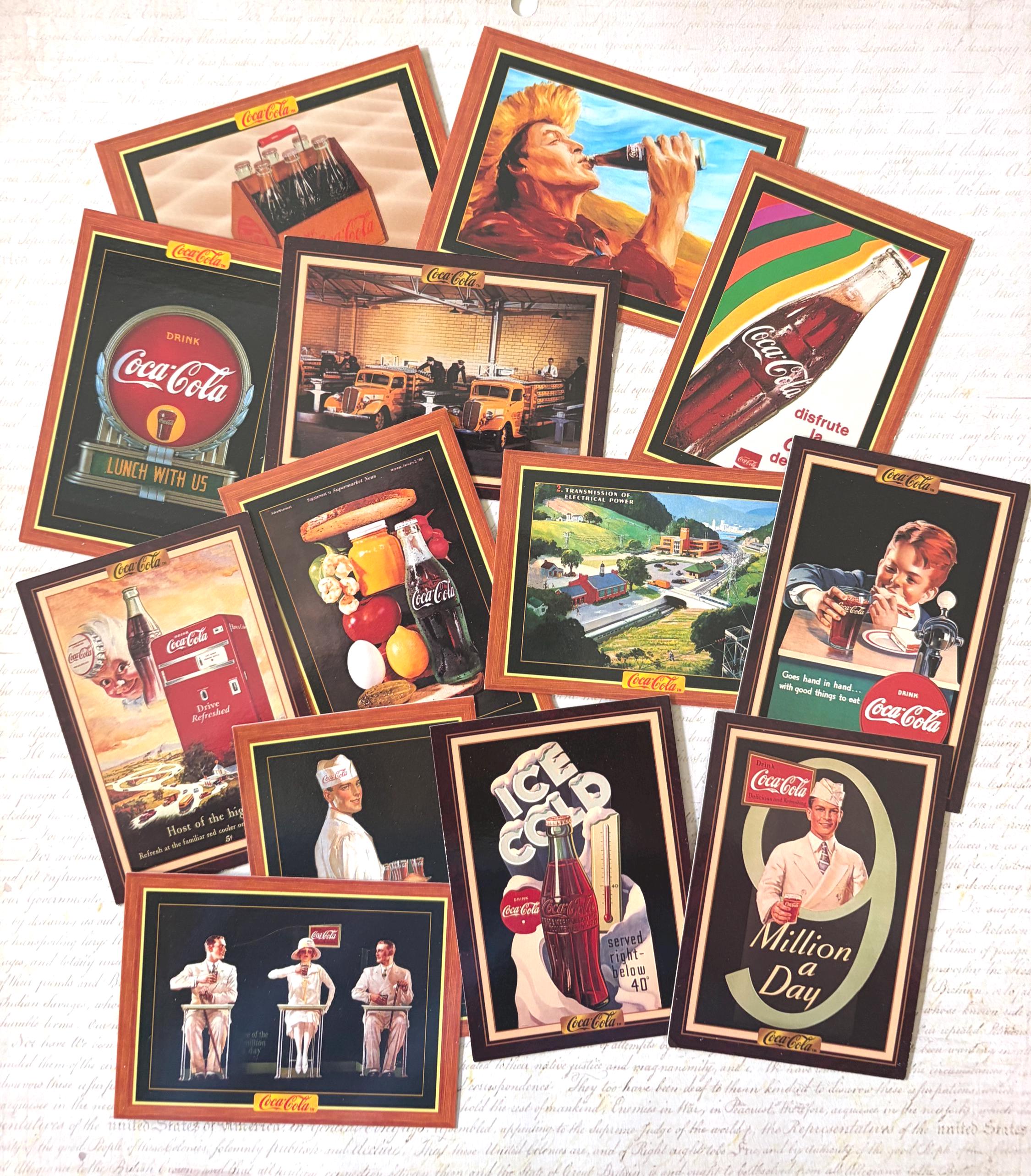 1995 Coca Cola Cards - Etsy