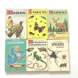 Golden Guide / 1 Golden Guide - Birds, Insects, Mammals, Oceanography, Reptiles, or Spiders CHOOSE ONE