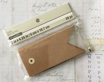 Kraft Tags W String - Etsy